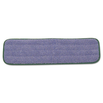 Rubbermaid® Commercial Microfiber Wet Mopping Pad, 18 1-2" X 5 1-2" X 1-2", Green, 12-carton freeshipping - TVN Wholesale
